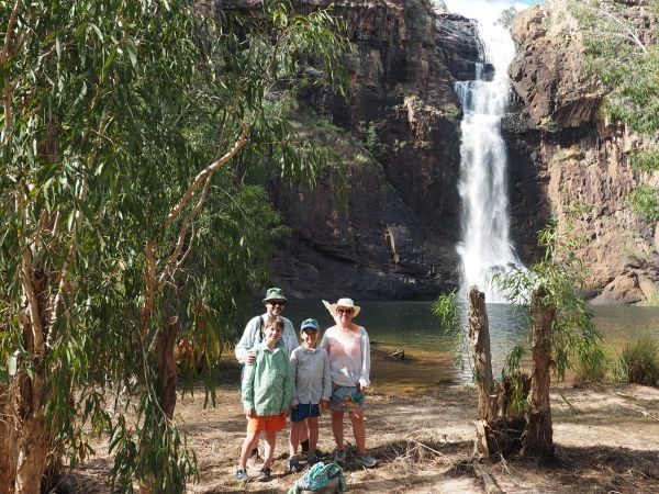 Kakadu Tours Family at Gunlom Falls