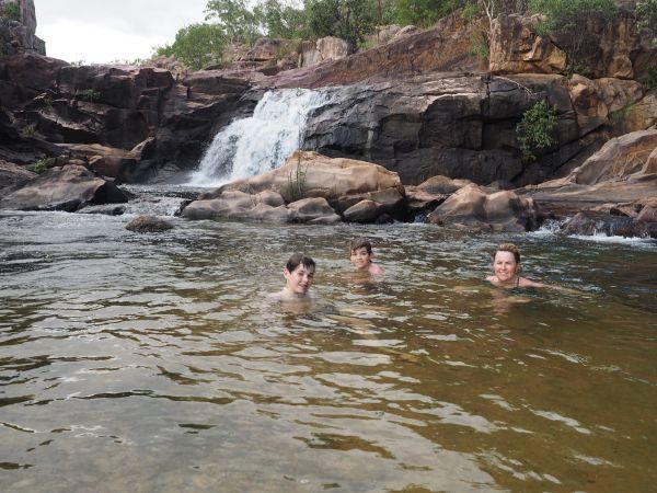 Kakadu Tours family at Gunlom