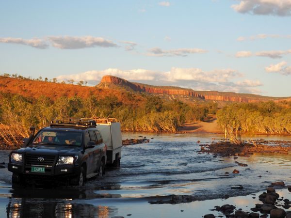 Pentecoast River crossing Gibb River Road the Kimberleys