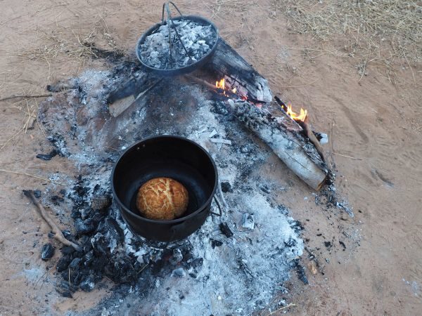 Kimberley and Kakadu tours camp damper