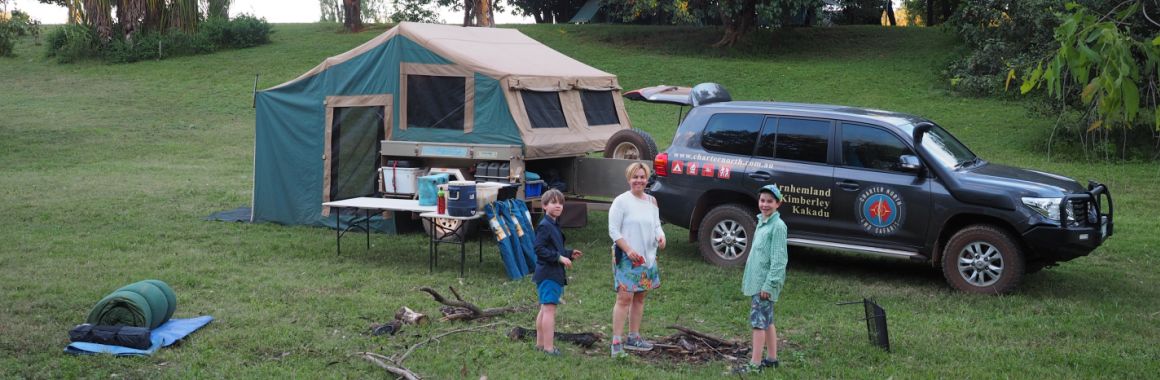 Kakadu Tours Family at Camp