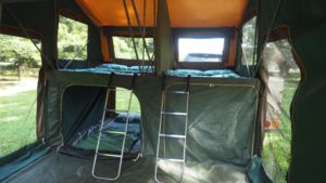 kimberley tours camper trailer bedding inside