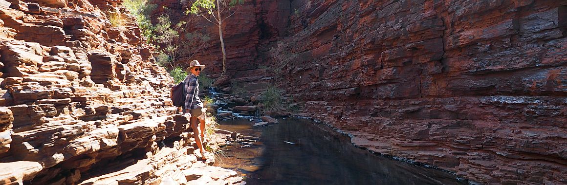 Karijini Tours australia Waeno gorge